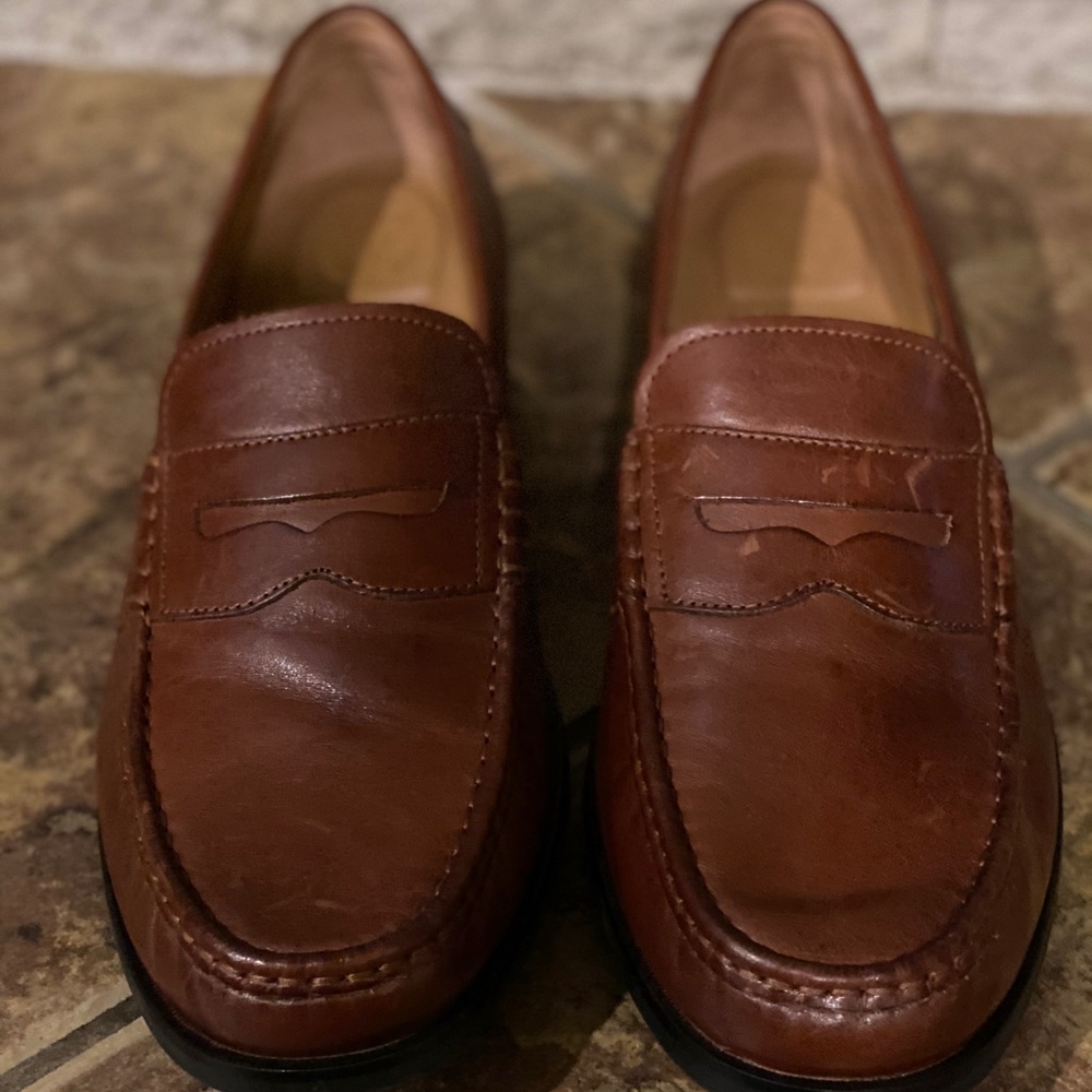 Cole Haan men’s dress shoes in brown leather 11